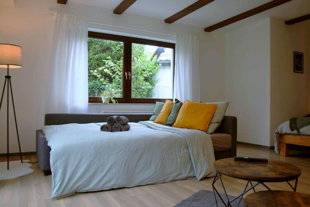 Studio-Apartment Mit Garten, Parkplatz & Kueche 오펜부르크 외부 사진